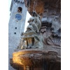 Der Neptun-Brunnen auf der Piazza von Trentino